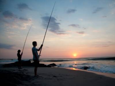 Angling in Henties Bay